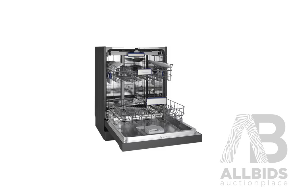 WESTINGHOUSE 60cm Freestanding Sensor Wash Dishwasher Dark Stainless Steel (WSF6608KXB--C) - ORP $1,049