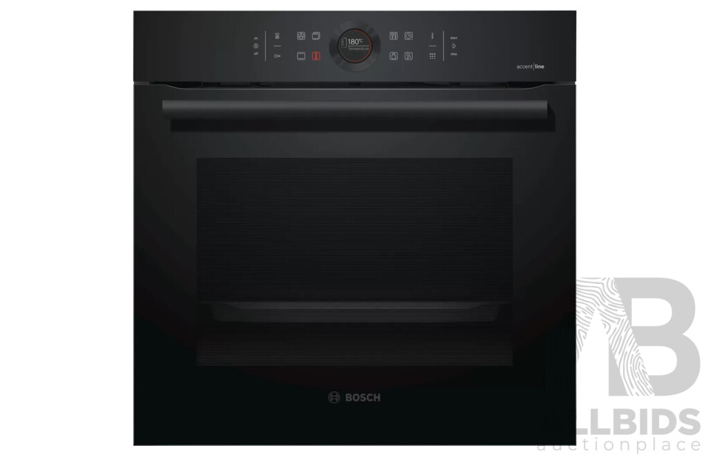 Bosch Accentline 60cm Built-In Oven  (HBG8755C0) - ORP $2,609
