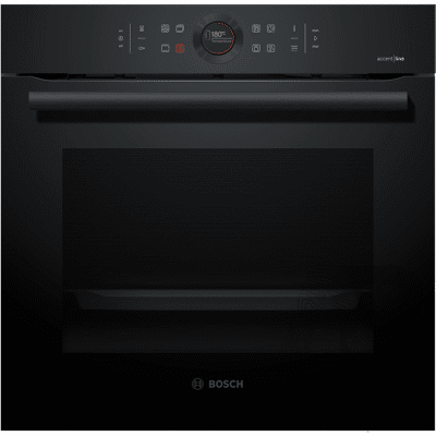 BOSCH 60cm S8 Electric Oven W/ 13 Functions, TFT Display - Black (HBG8755C0) - ORP $2,299