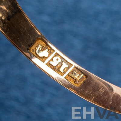 Vintage 15ct Rose Gold Ring with Australian Opals - Size S