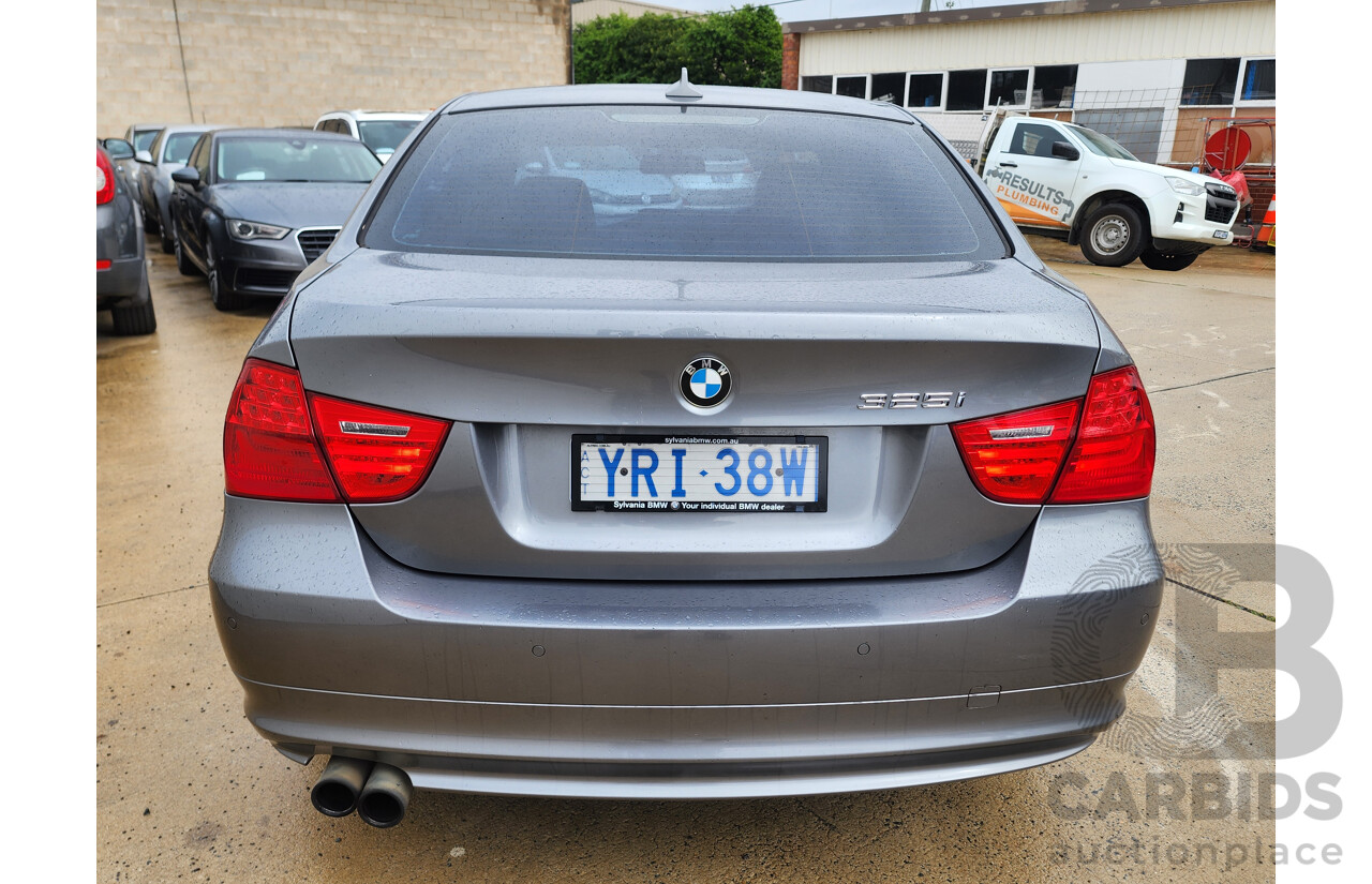 9/2011 Bmw 3 25i Exclusive E90 MY11 4d Sedan Grey 2.5L
