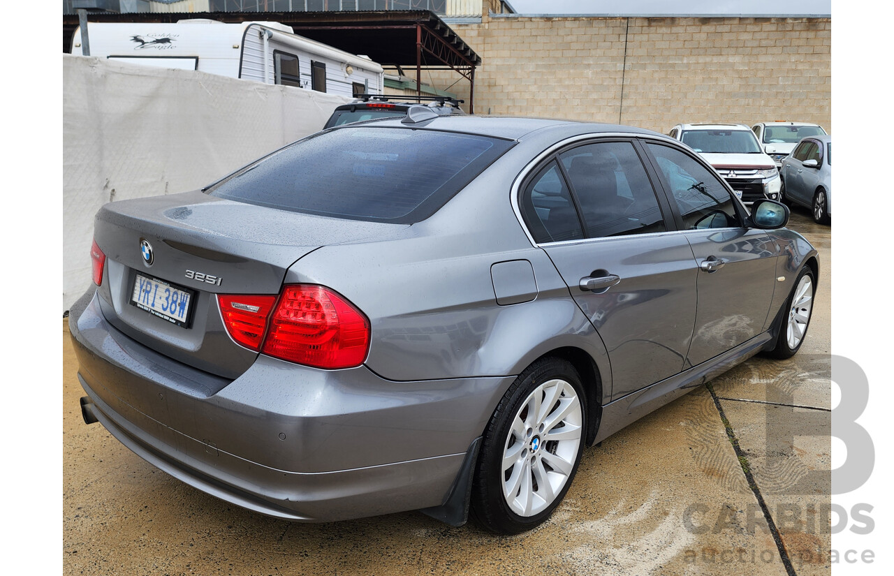 9/2011 Bmw 3 25i Exclusive E90 MY11 4d Sedan Grey 2.5L
