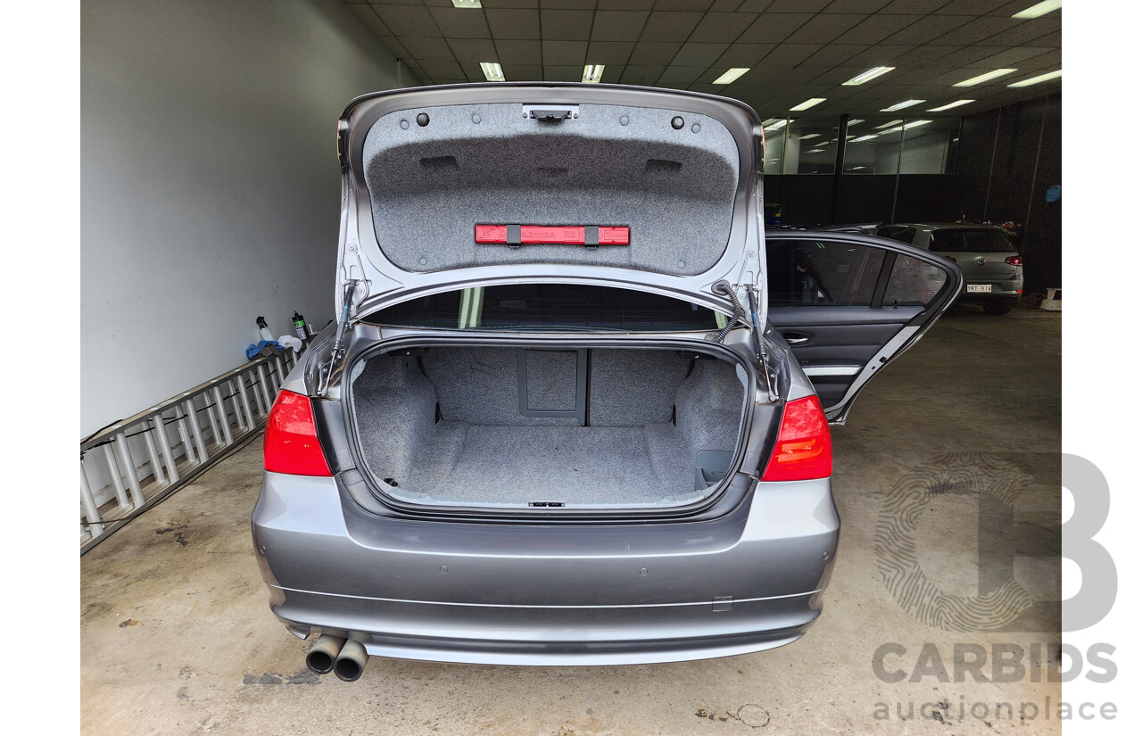 9/2011 Bmw 3 25i Exclusive E90 MY11 4d Sedan Grey 2.5L