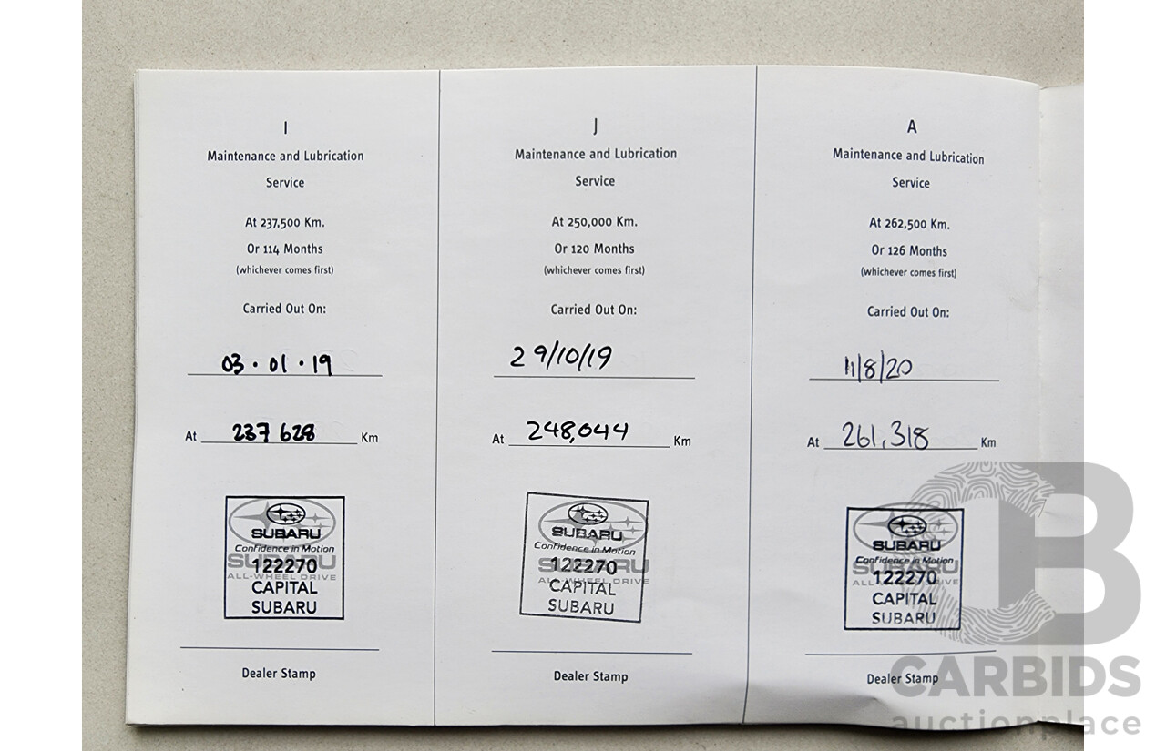 6/2007 Subaru Forester XS Luxury MY07 4d Wagon Silver 2.5L