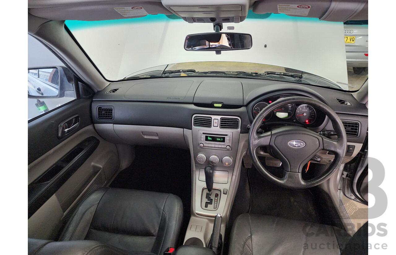 6/2007 Subaru Forester XS Luxury MY07 4d Wagon Silver 2.5L