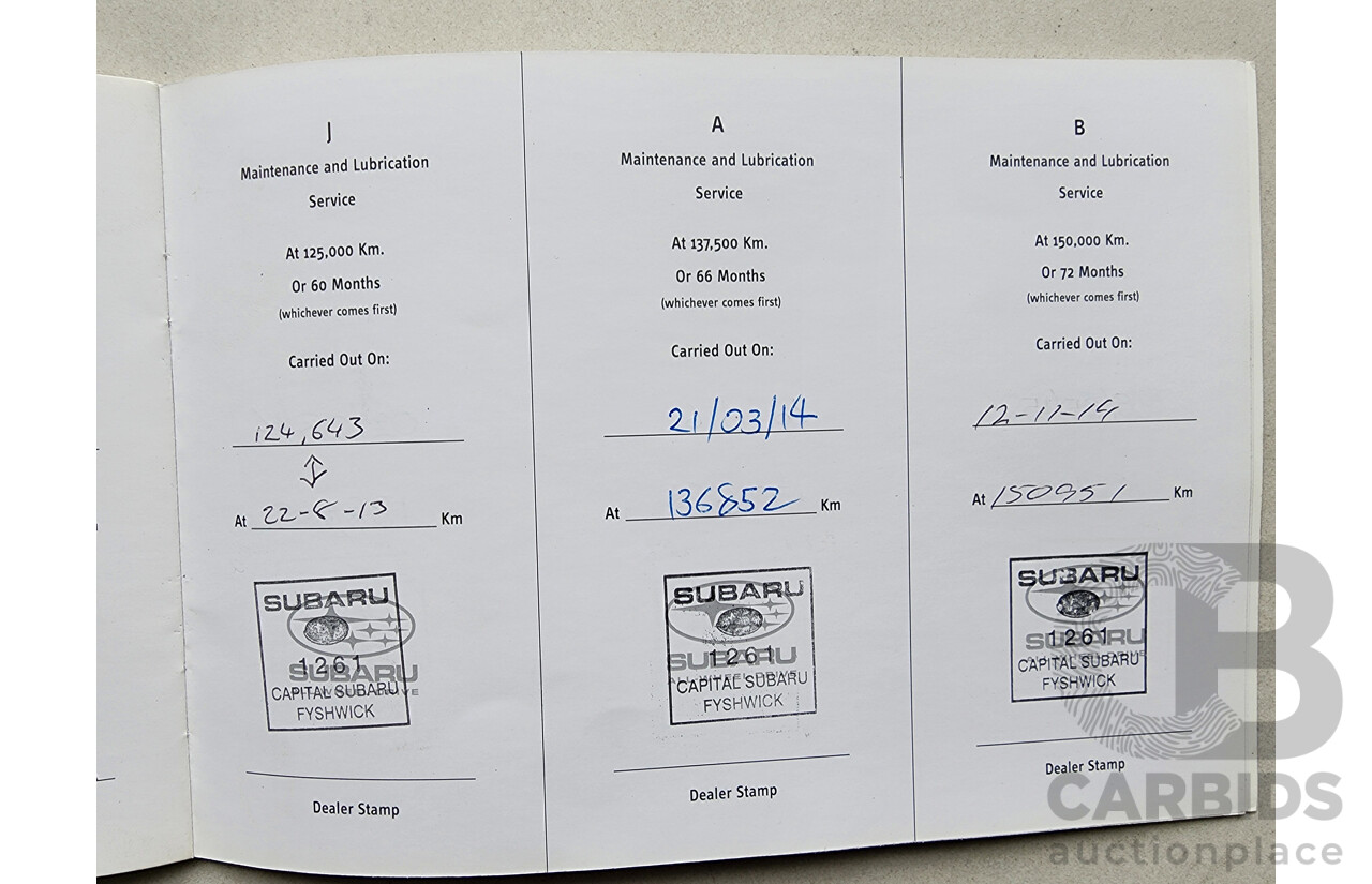 6/2007 Subaru Forester XS Luxury MY07 4d Wagon Silver 2.5L