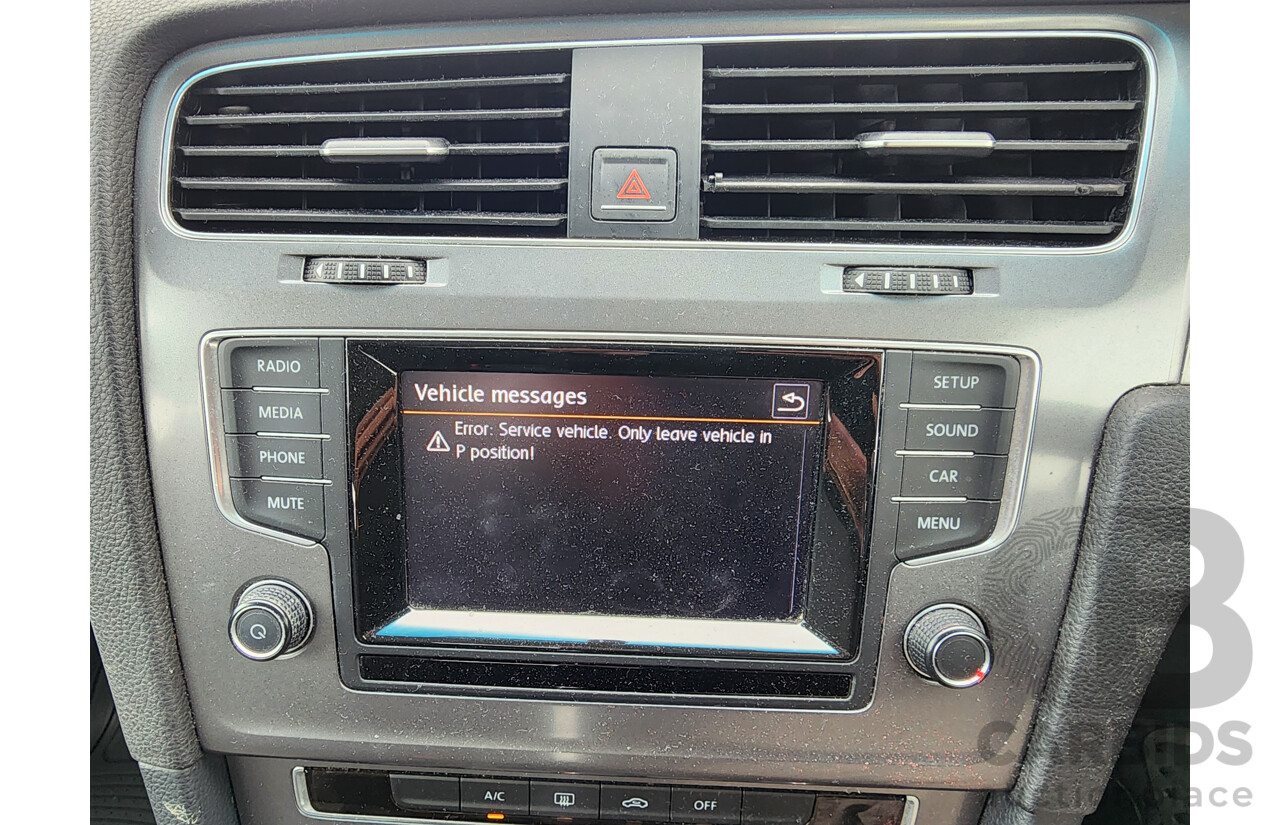 4/2016 Volkswagen Golf 90 TSI AU MY15 5d Hatchback Silver 1.4L