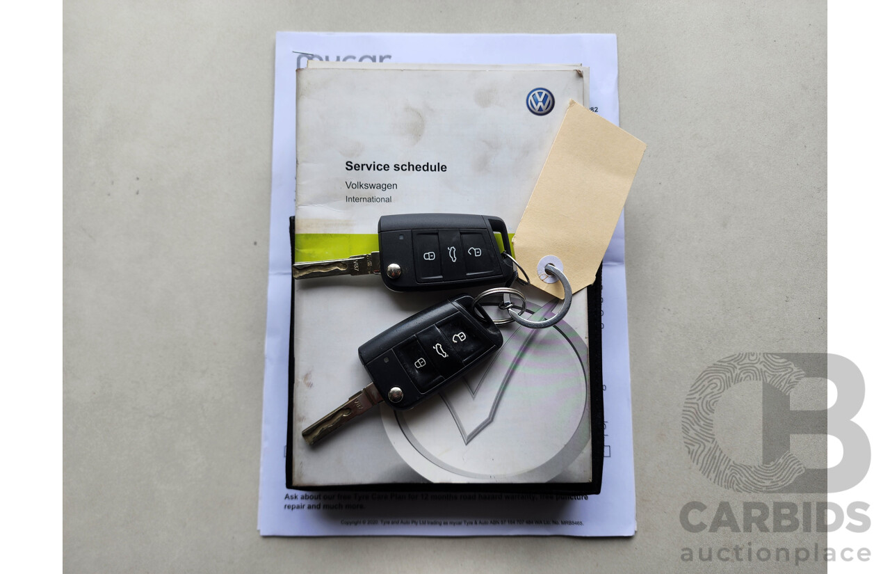 4/2016 Volkswagen Golf 90 TSI AU MY15 5d Hatchback Silver 1.4L