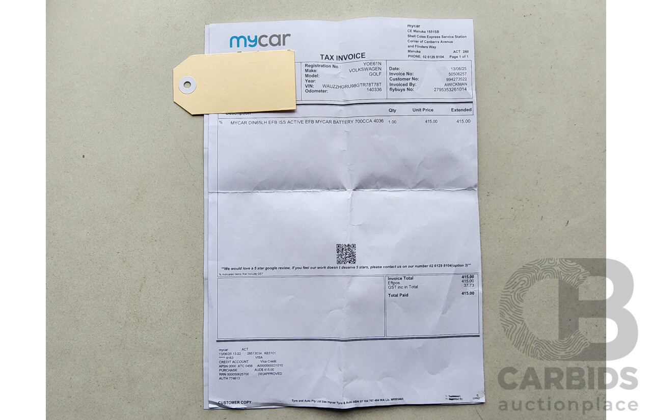 4/2016 Volkswagen Golf 90 TSI AU MY15 5d Hatchback Silver 1.4L