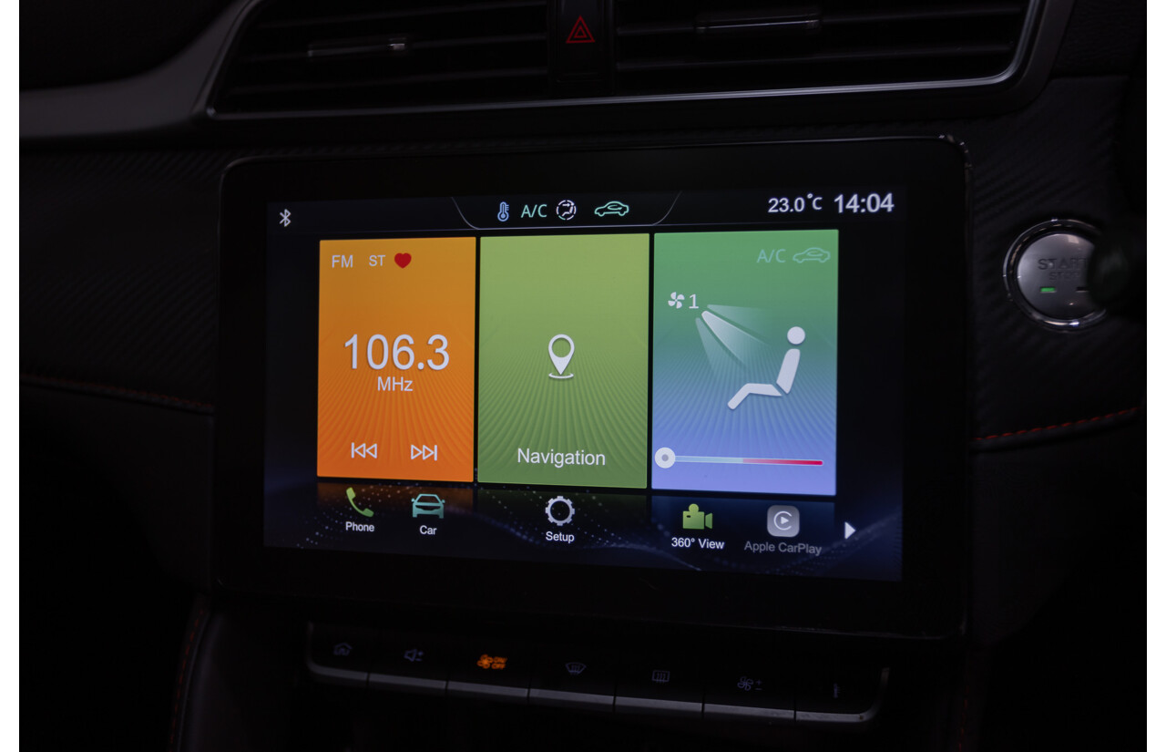 07/2024 MG ZST Essence MY23 5D Wagon Black Turbo 1.3L