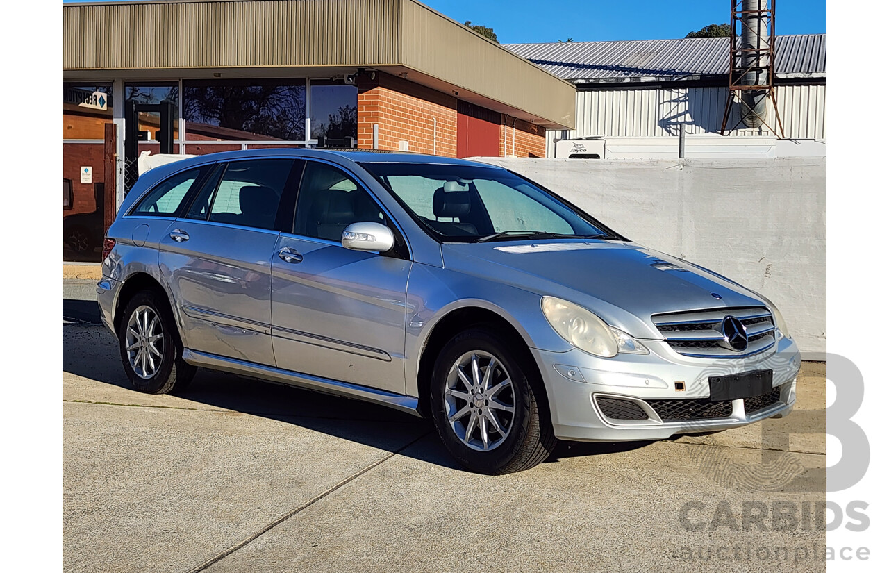 4/2007 Mercedes-Benz R 320 CDI L (awd) 251 4d Wagon Silver 3.0L