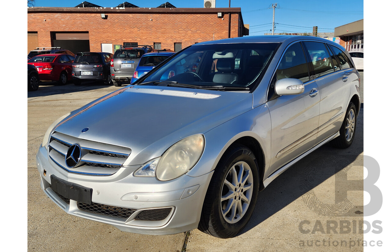 4/2007 Mercedes-Benz R 320 CDI L (awd) 251 4d Wagon Silver 3.0L