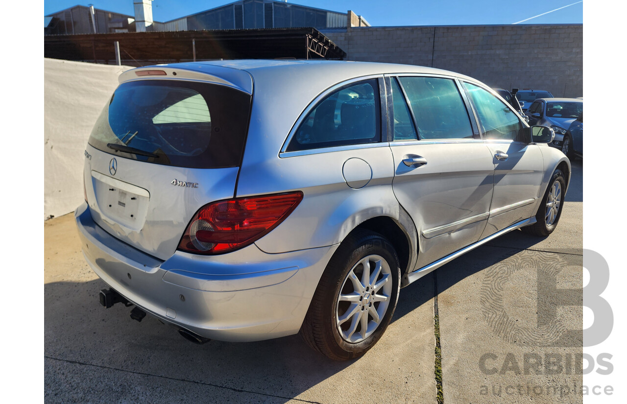 4/2007 Mercedes-Benz R 320 CDI L (awd) 251 4d Wagon Silver 3.0L