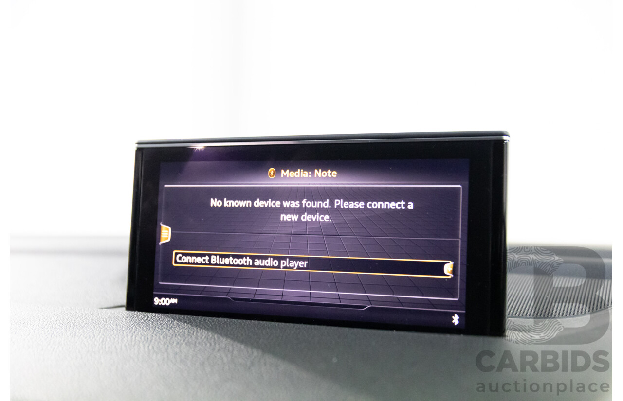 06/2017 Audi Q7 3.0 TDI Quattro (200kW AWD) 4M MY18 4d Wagon Orca Black Metallic Turbo Diesel V6 3.0L