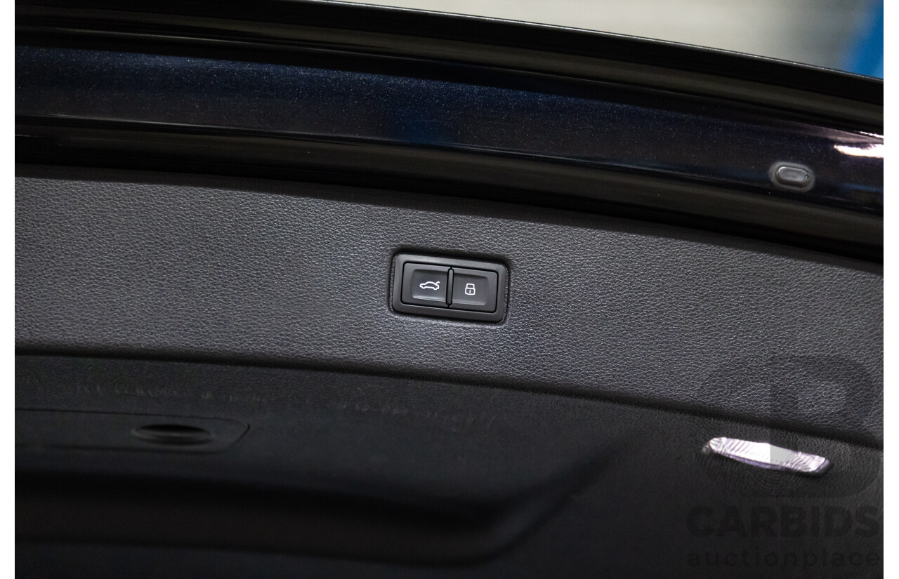 06/2017 Audi Q7 3.0 TDI Quattro (200kW AWD) 4M MY18 4d Wagon Orca Black Metallic Turbo Diesel V6 3.0L