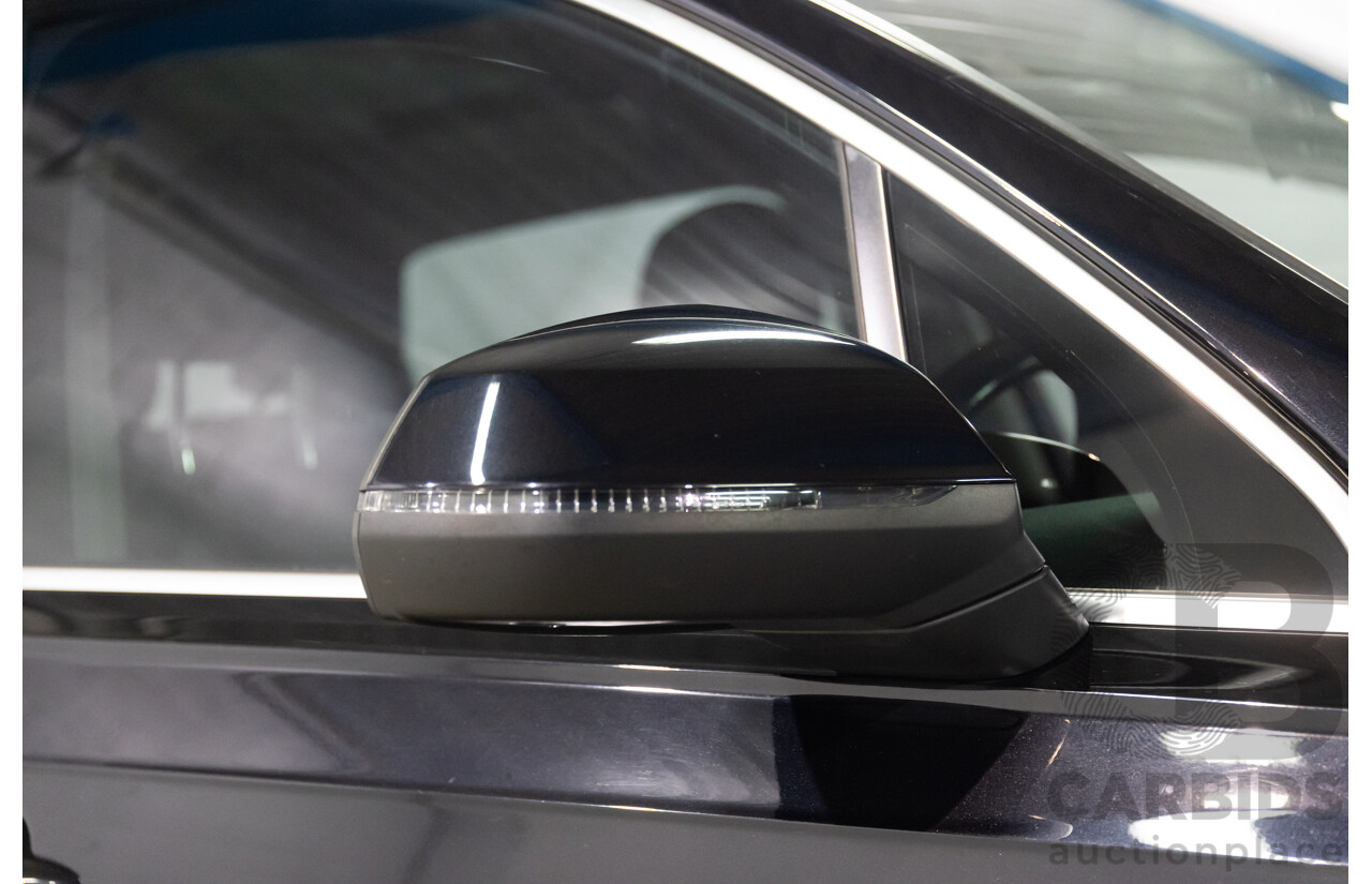 06/2017 Audi Q7 3.0 TDI Quattro (200kW AWD) 4M MY18 4d Wagon Orca Black Metallic Turbo Diesel V6 3.0L