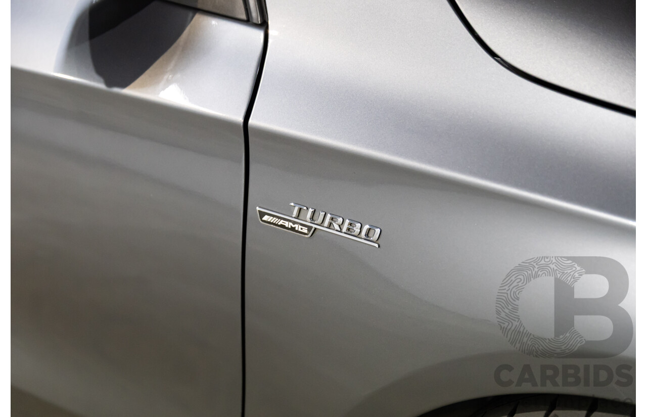 03/2015 Mercedes-Benz A45 AMG AWD 176 MY15 5D Hatchback Mountain Grey Metallic Turbo 2.0L