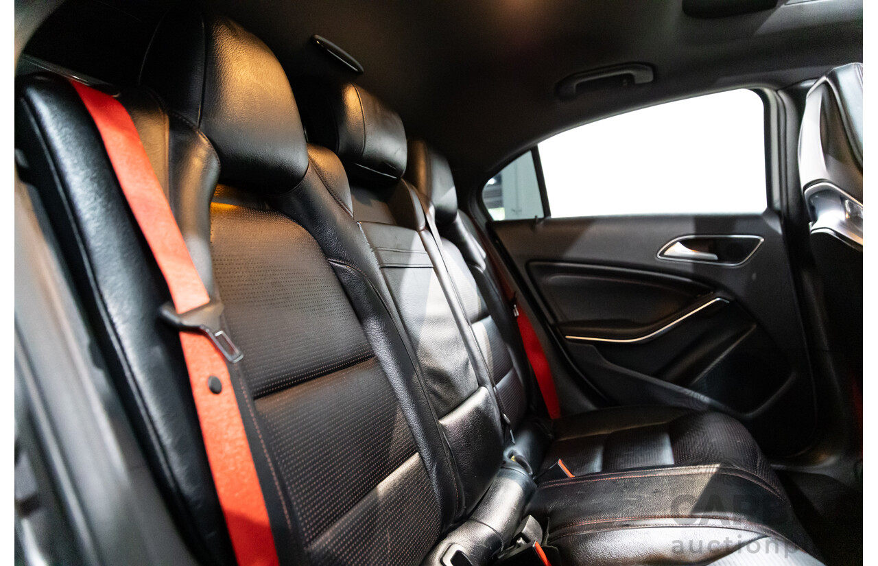 03/2015 Mercedes-Benz A45 AMG AWD 176 MY15 5D Hatchback Mountain Grey Metallic Turbo 2.0L