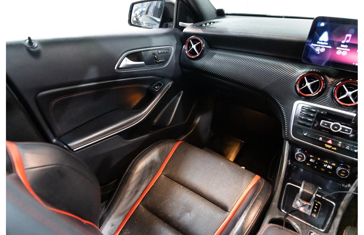 03/2015 Mercedes-Benz A45 AMG AWD 176 MY15 5D Hatchback Mountain Grey Metallic Turbo 2.0L