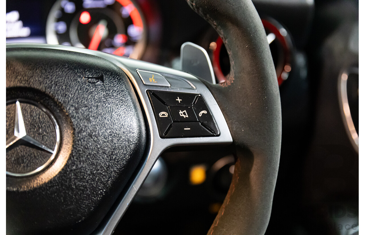 03/2015 Mercedes-Benz A45 AMG AWD 176 MY15 5D Hatchback Mountain Grey Metallic Turbo 2.0L