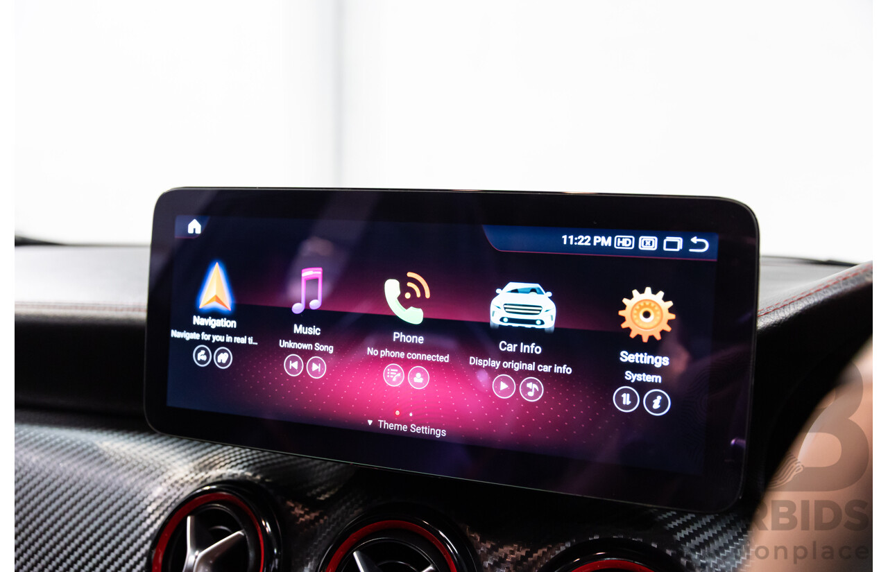 03/2015 Mercedes-Benz A45 AMG AWD 176 MY15 5D Hatchback Mountain Grey Metallic Turbo 2.0L