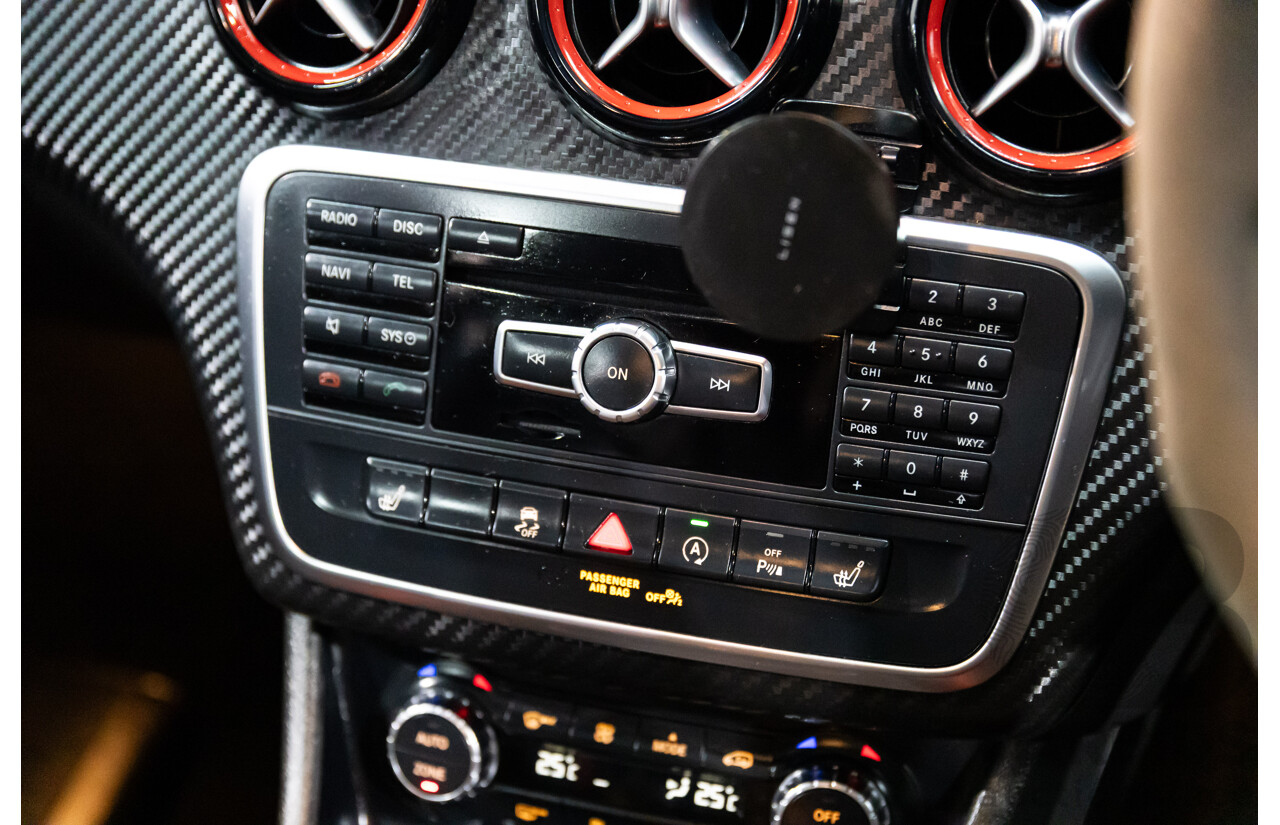 03/2015 Mercedes-Benz A45 AMG AWD 176 MY15 5D Hatchback Mountain Grey Metallic Turbo 2.0L