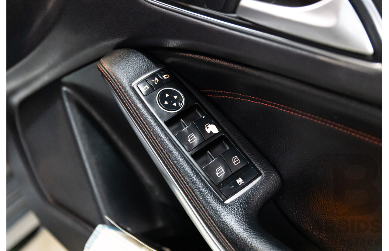 03/2015 Mercedes-Benz A45 AMG AWD 176 MY15 5D Hatchback Mountain Grey Metallic Turbo 2.0L