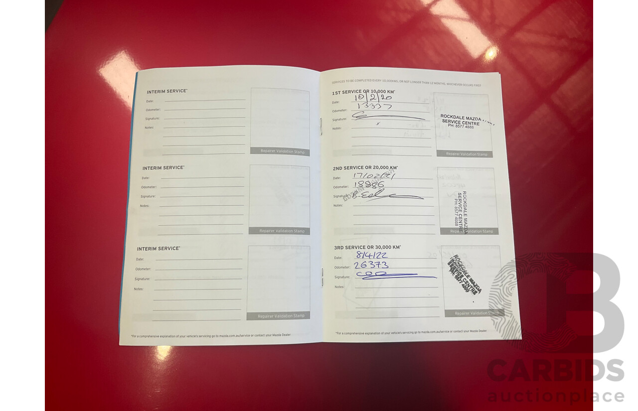 10/2018 Mazda Mazda3 SP25 FWD BN MY18 5D Hatchback Soul Red 2.5L