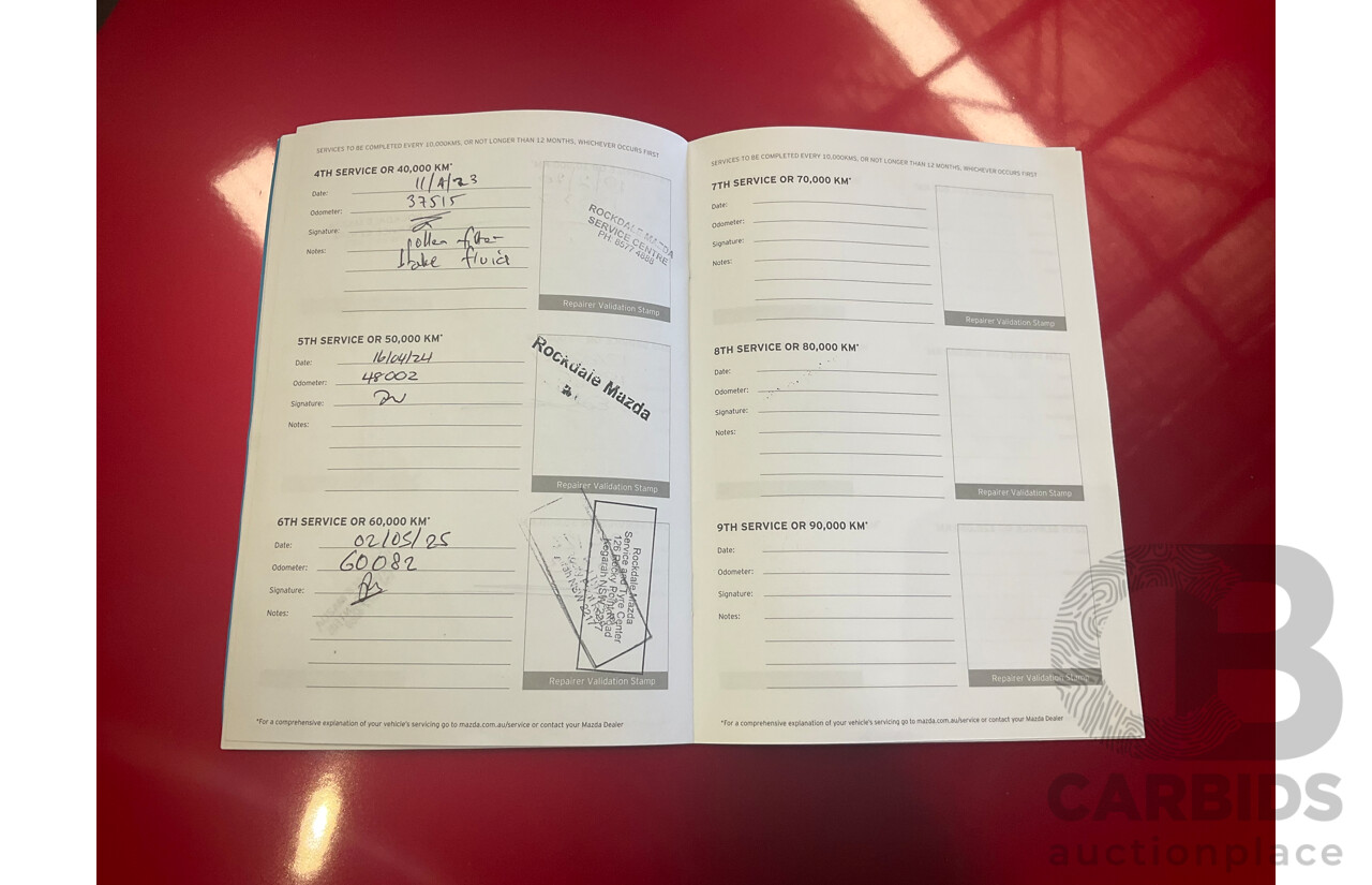 10/2018 Mazda Mazda3 SP25 FWD BN MY18 5D Hatchback Soul Red 2.5L