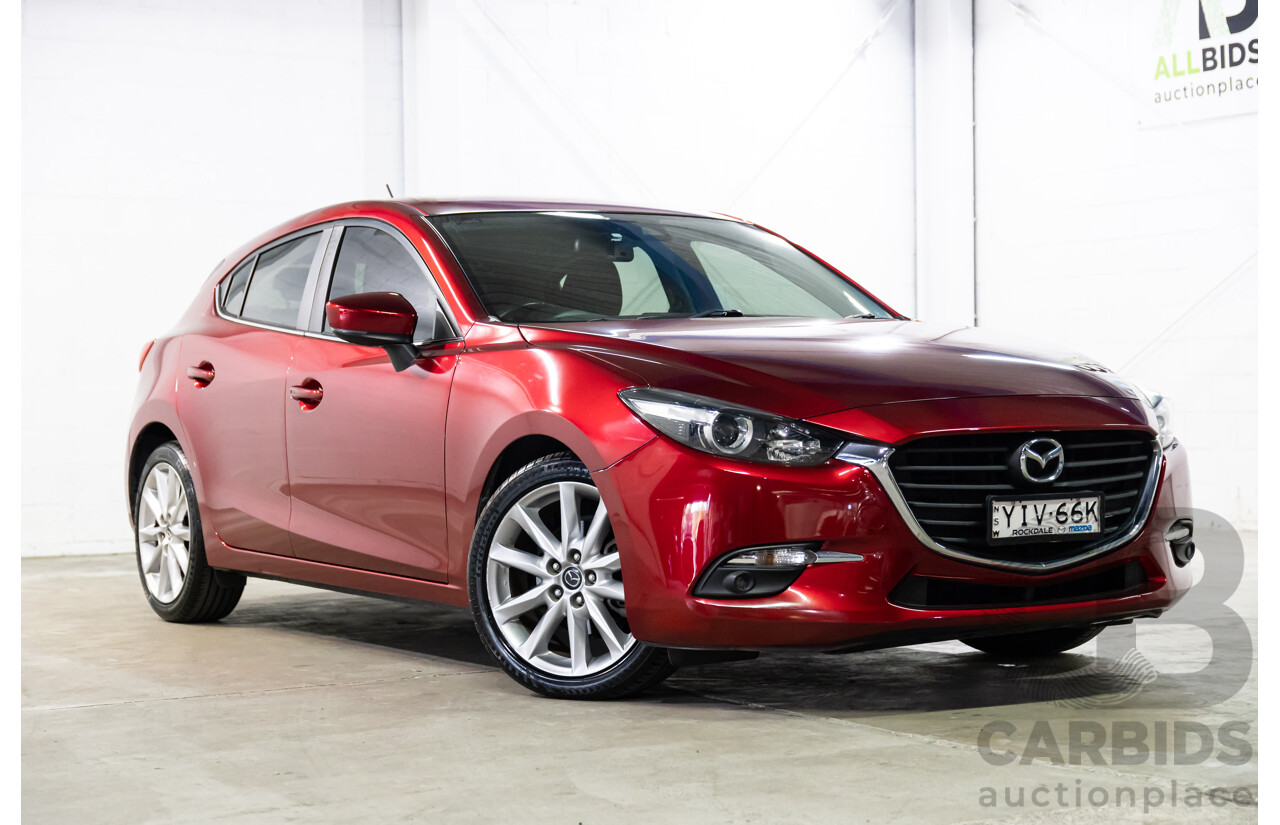 10/2018 Mazda Mazda3 SP25 (FWD) BN MY18 5D Hatchback Soul Red 2.5L