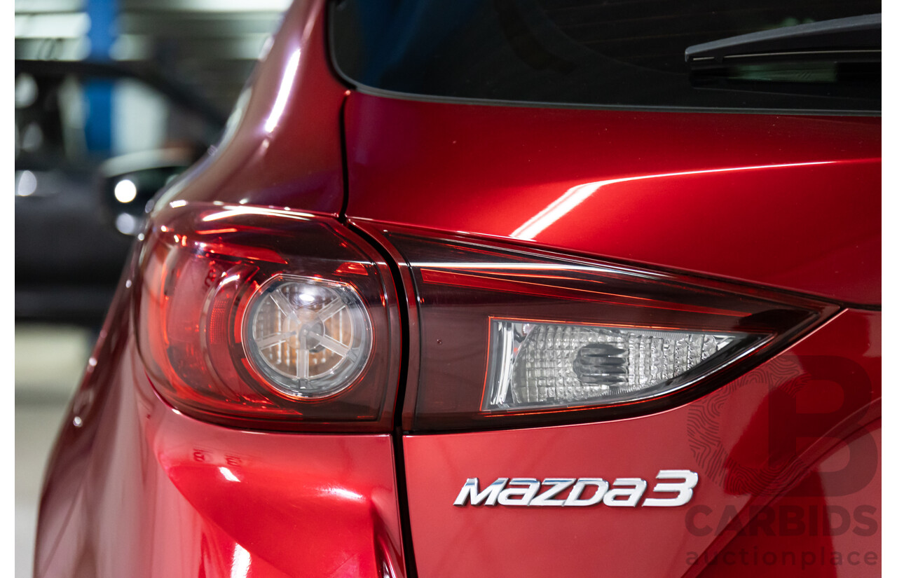10/2018 Mazda Mazda3 SP25 (FWD) BN MY18 5D Hatchback Soul Red 2.5L