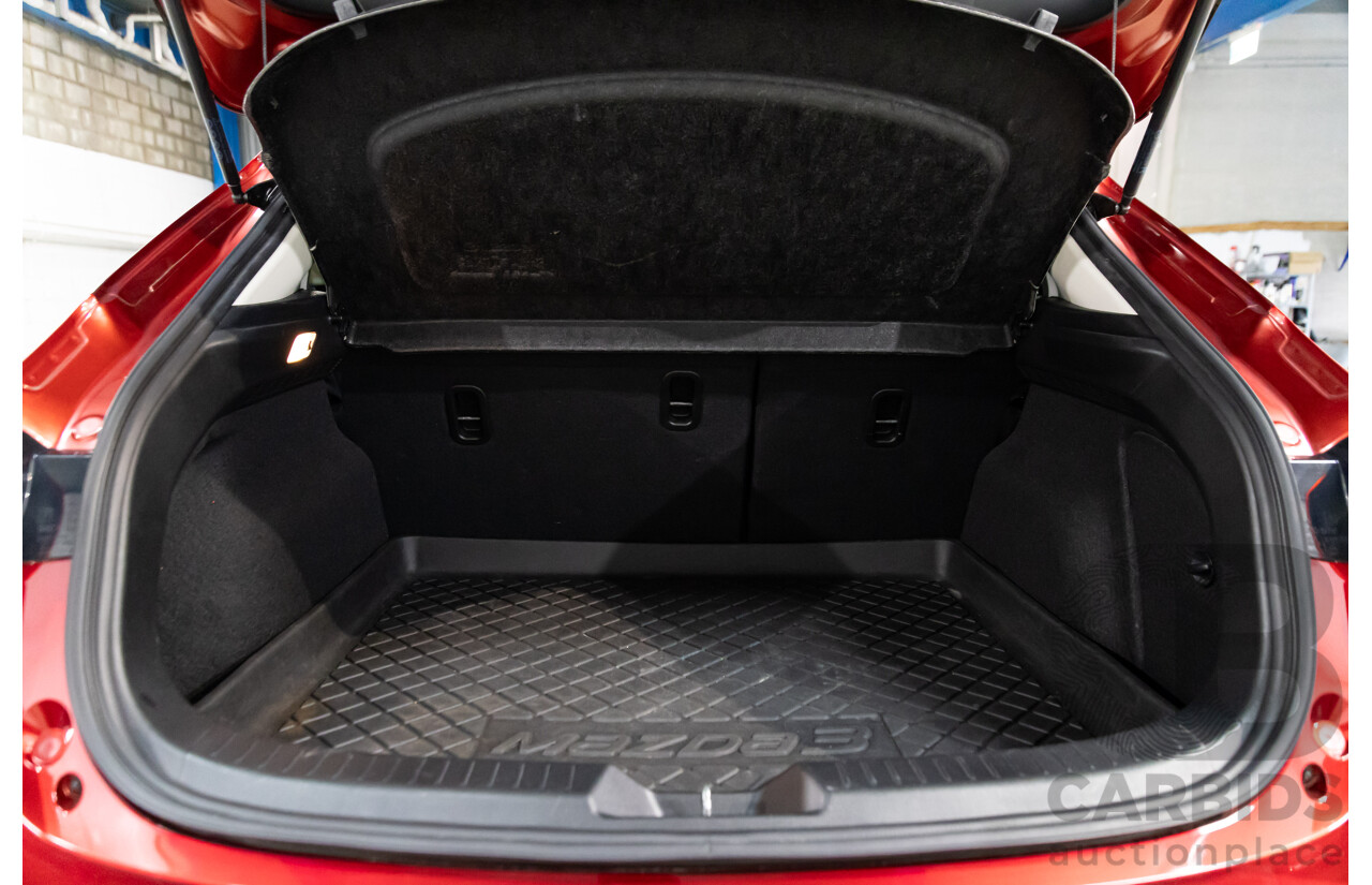 10/2018 Mazda Mazda3 SP25 (FWD) BN MY18 5D Hatchback Soul Red 2.5L
