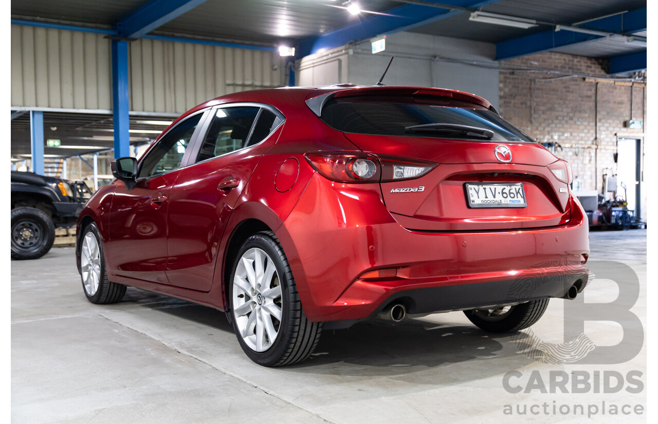 10/2018 Mazda Mazda3 SP25 FWD BN MY18 5D Hatchback Soul Red 2.5L