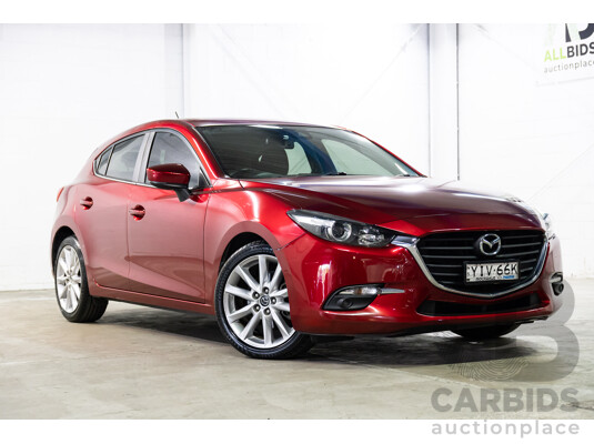 10/2018 Mazda Mazda3 SP25 (FWD) BN MY18 5D Hatchback Soul Red 2.5L