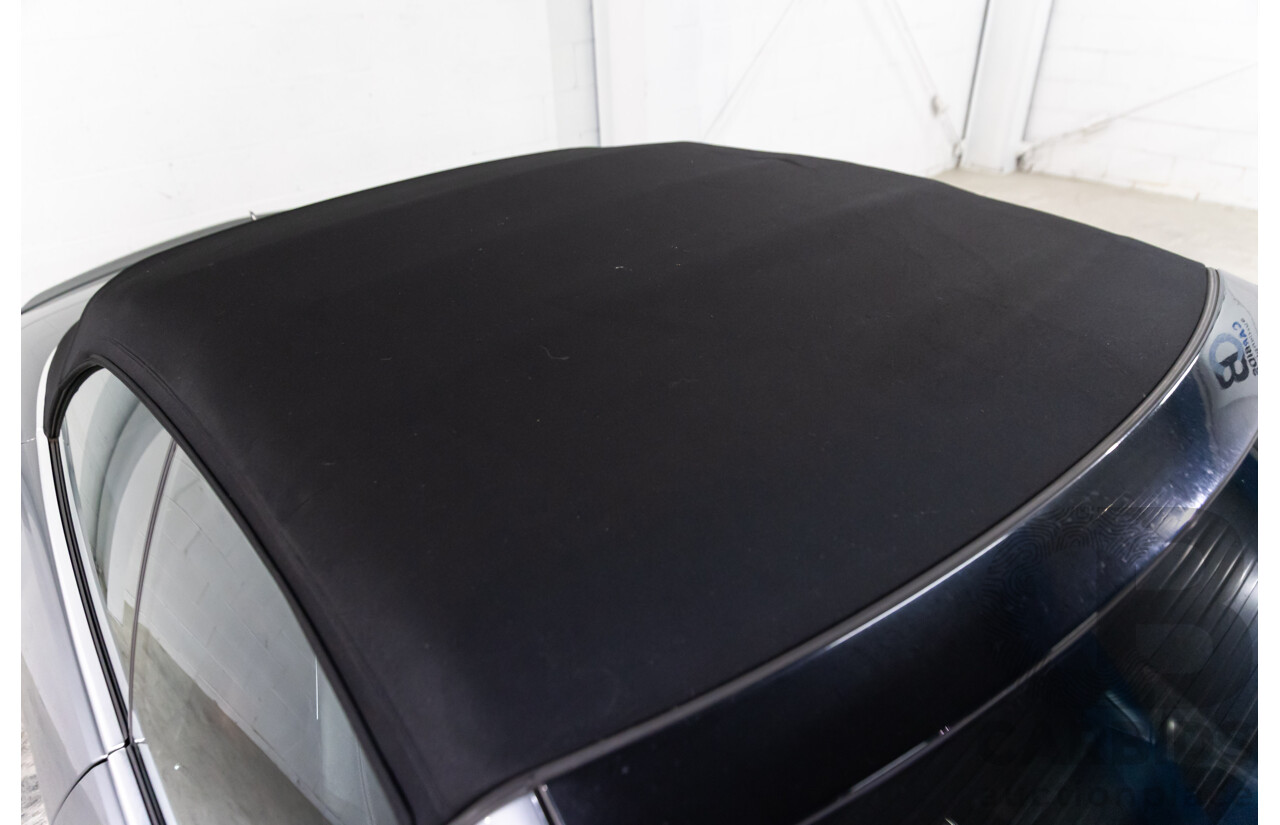 03/2016 Mercedes-Benz E250 AMG Line (RWD) 207 MY16 2d Cabriolet Selenite Grey Metallic Turbo 2.0L