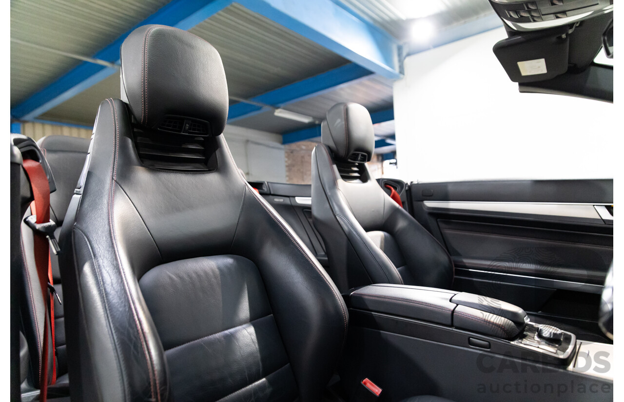 03/2016 Mercedes-Benz E250 AMG Line (RWD) 207 MY16 2d Cabriolet Selenite Grey Metallic Turbo 2.0L