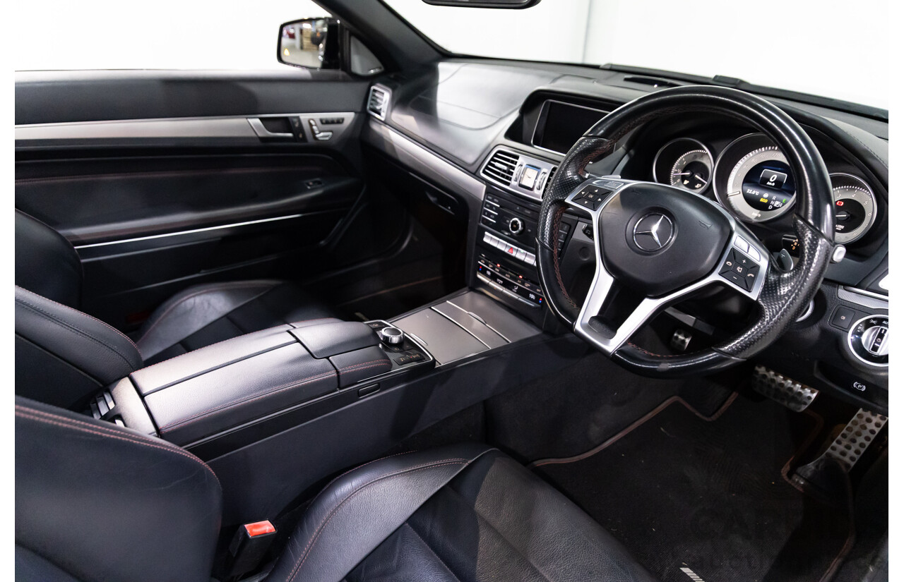 03/2016 Mercedes-Benz E250 AMG Line (RWD) 207 MY16 2d Cabriolet Selenite Grey Metallic Turbo 2.0L