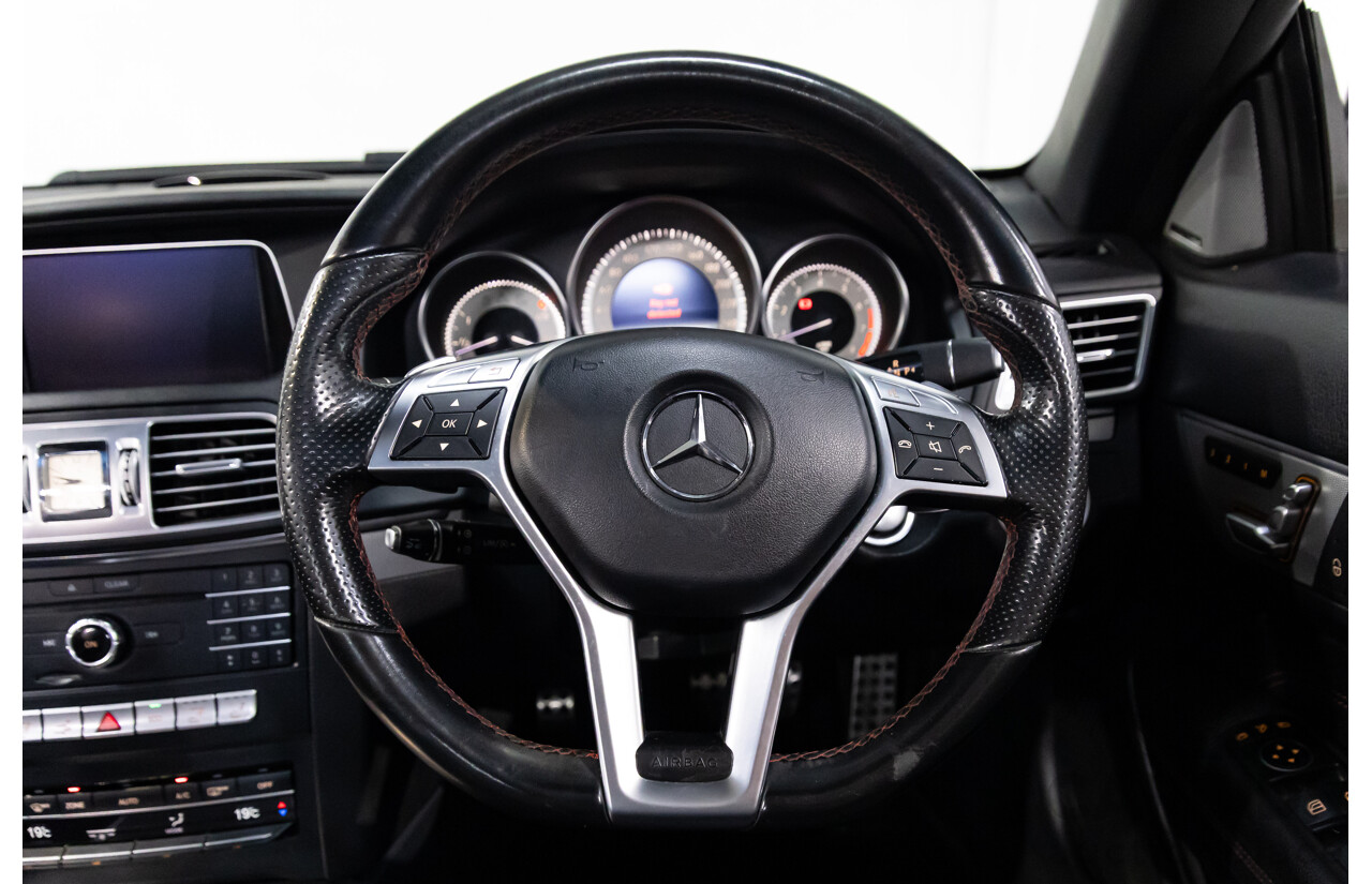 03/2016 Mercedes-Benz E250 AMG Line (RWD) 207 MY16 2d Cabriolet Selenite Grey Metallic Turbo 2.0L