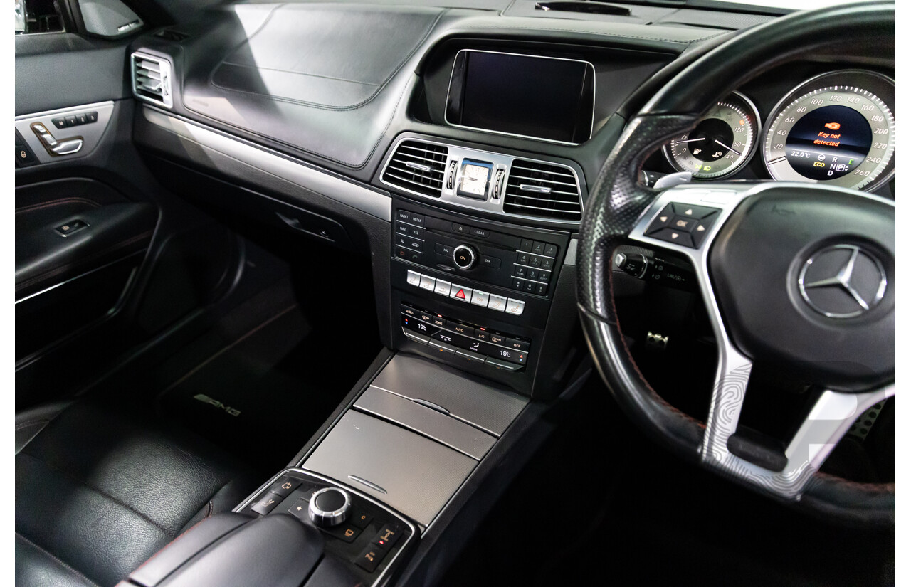 03/2016 Mercedes-Benz E250 AMG Line (RWD) 207 MY16 2d Cabriolet Selenite Grey Metallic Turbo 2.0L