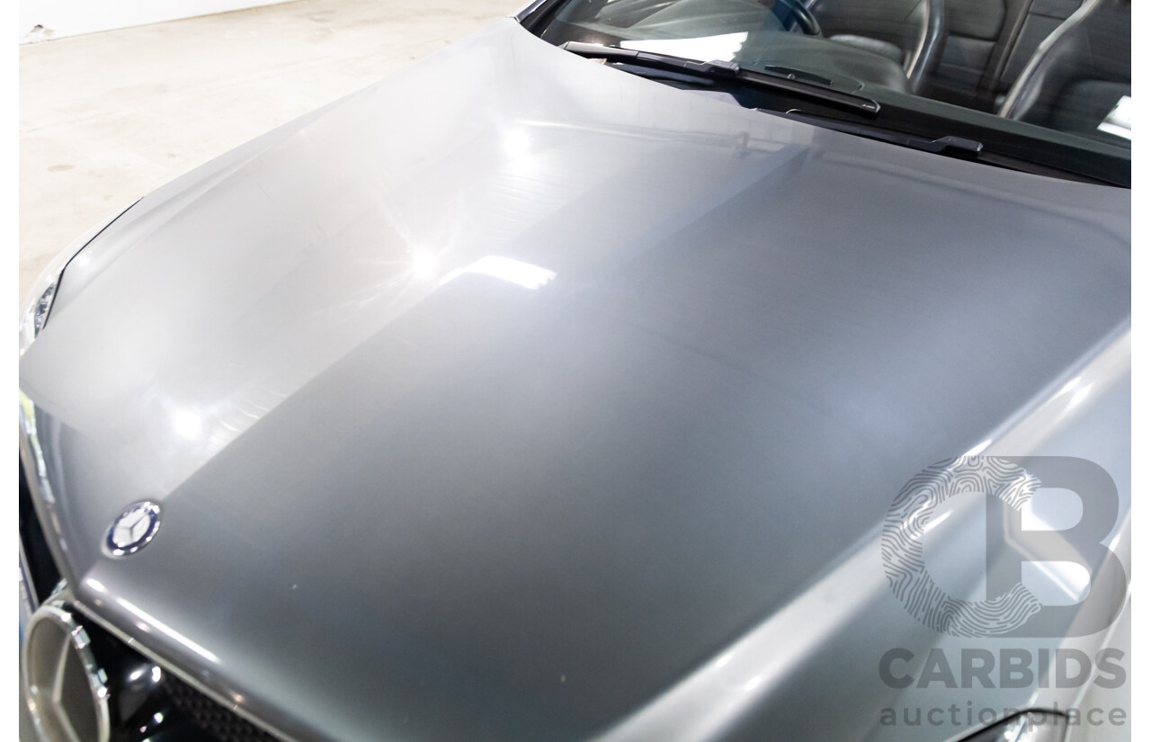 03/2016 Mercedes-Benz E250 AMG Line (RWD) 207 MY16 2d Cabriolet Selenite Grey Metallic Turbo 2.0L