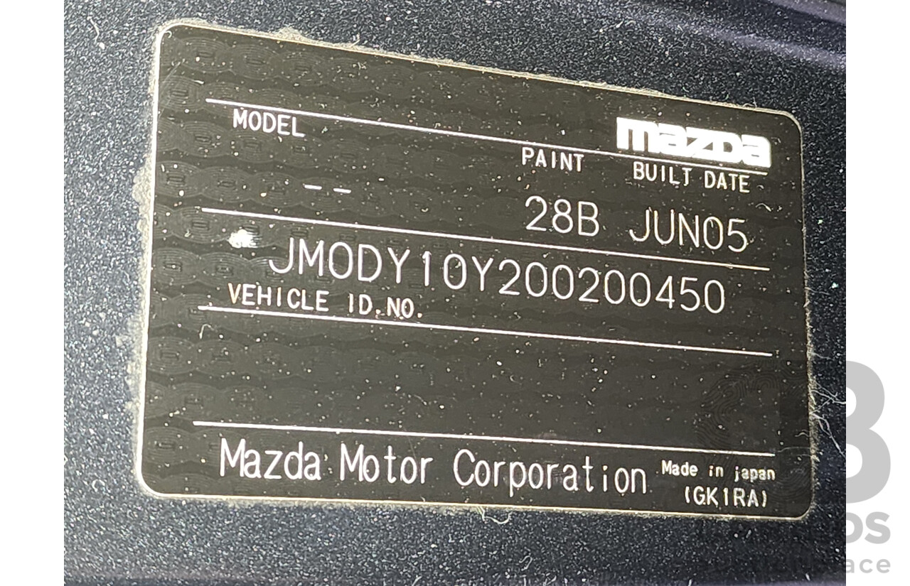 7/2005 Mazda Mazda2 Genki DY 5d Hatchback Grey 1.5L