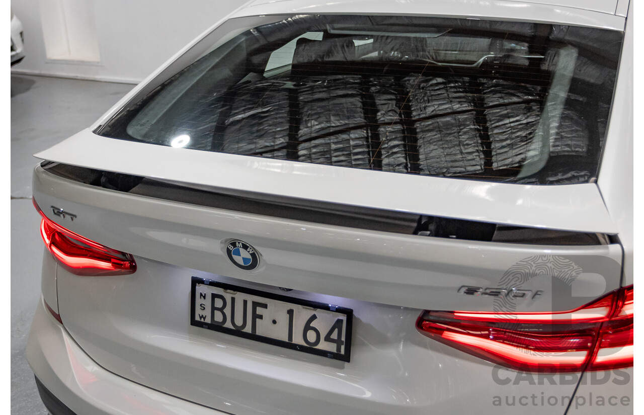 9/2017 BMW 630i M Sport Gran Coupe G32 5D Hatchback Mineral White Metallic Turbo 2.0L