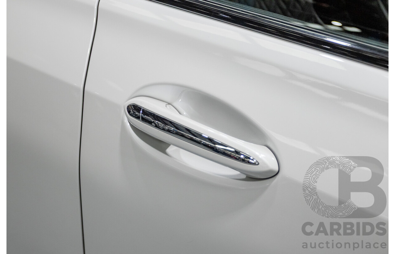 9/2017 BMW 630i M Sport Gran Coupe G32 5D Hatchback Mineral White Metallic Turbo 2.0L