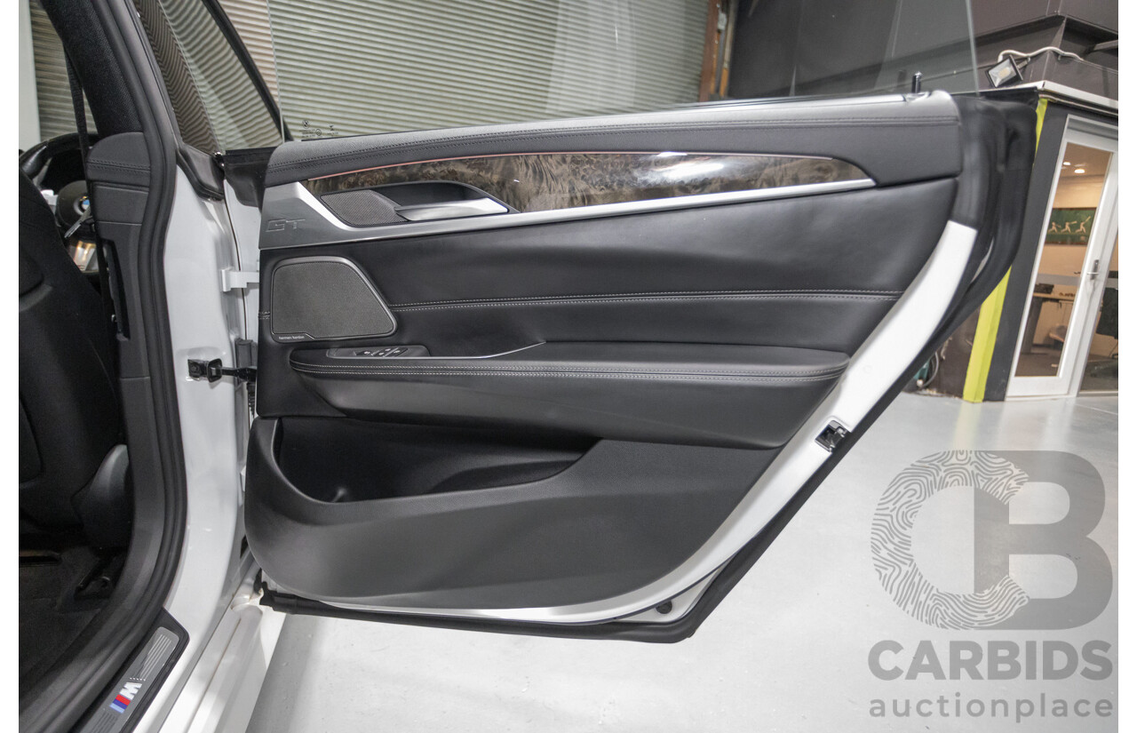 9/2017 BMW 630i M Sport Gran Coupe G32 5D Hatchback Mineral White Metallic Turbo 2.0L