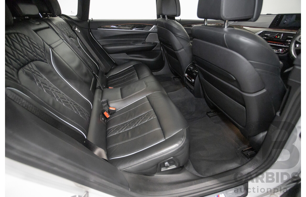 9/2017 BMW 630i M Sport Gran Coupe G32 5D Hatchback Mineral White Metallic Turbo 2.0L