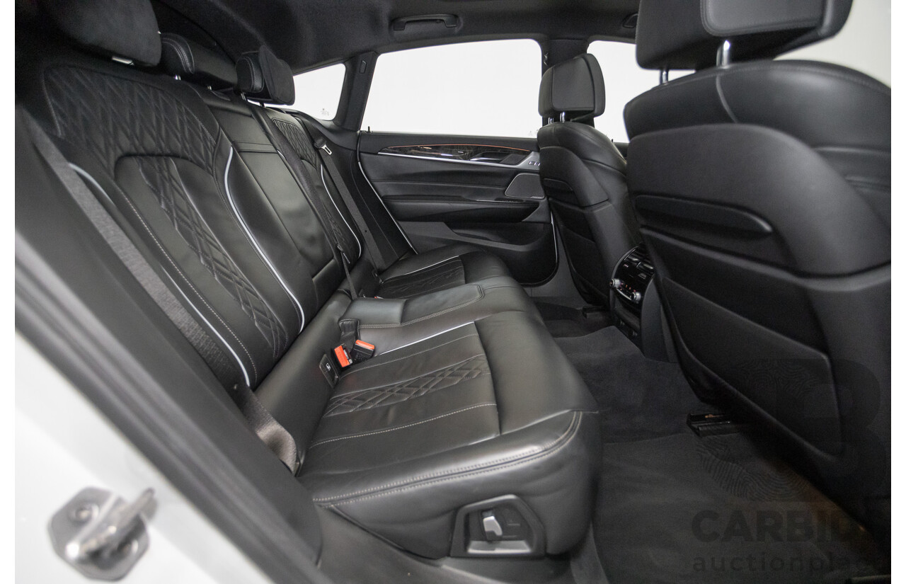 9/2017 BMW 630i M Sport Gran Coupe G32 5D Hatchback Mineral White Metallic Turbo 2.0L