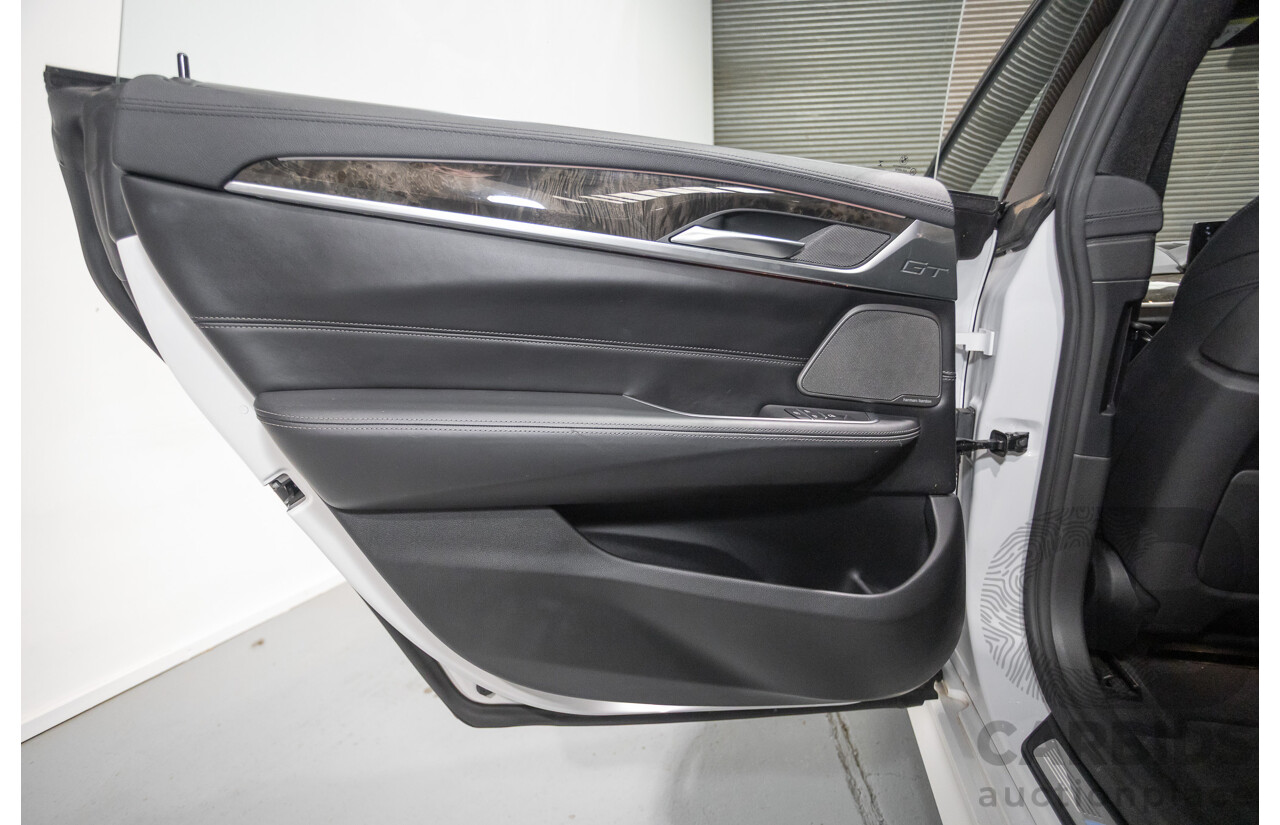 9/2017 BMW 630i M Sport Gran Coupe G32 5D Hatchback Mineral White Metallic Turbo 2.0L