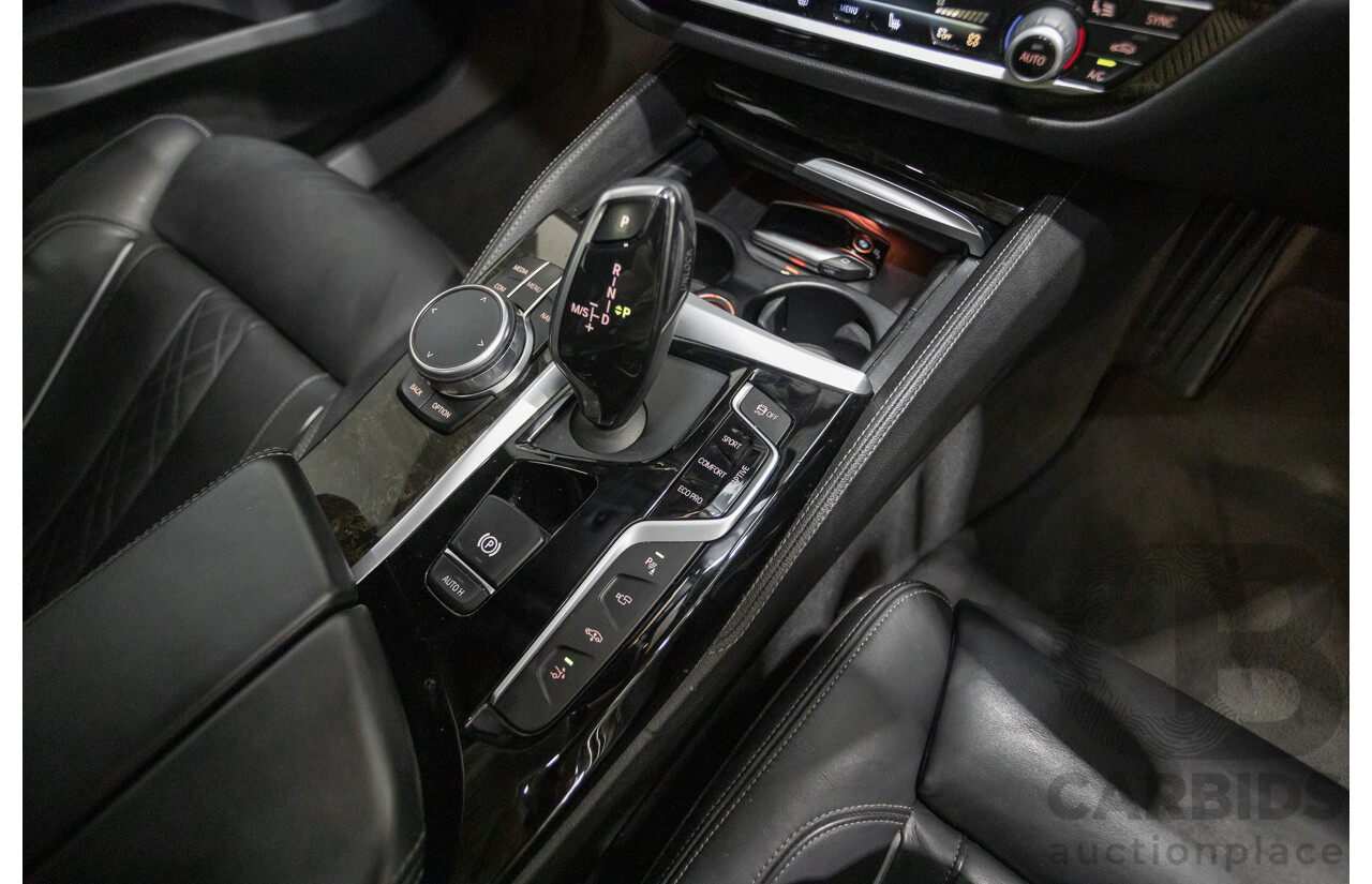 9/2017 BMW 630i M Sport Gran Coupe G32 5D Hatchback Mineral White Metallic Turbo 2.0L