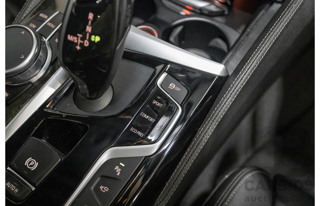 9/2017 BMW 630i M Sport Gran Coupe G32 5D Hatchback Mineral White Metallic Turbo 2.0L