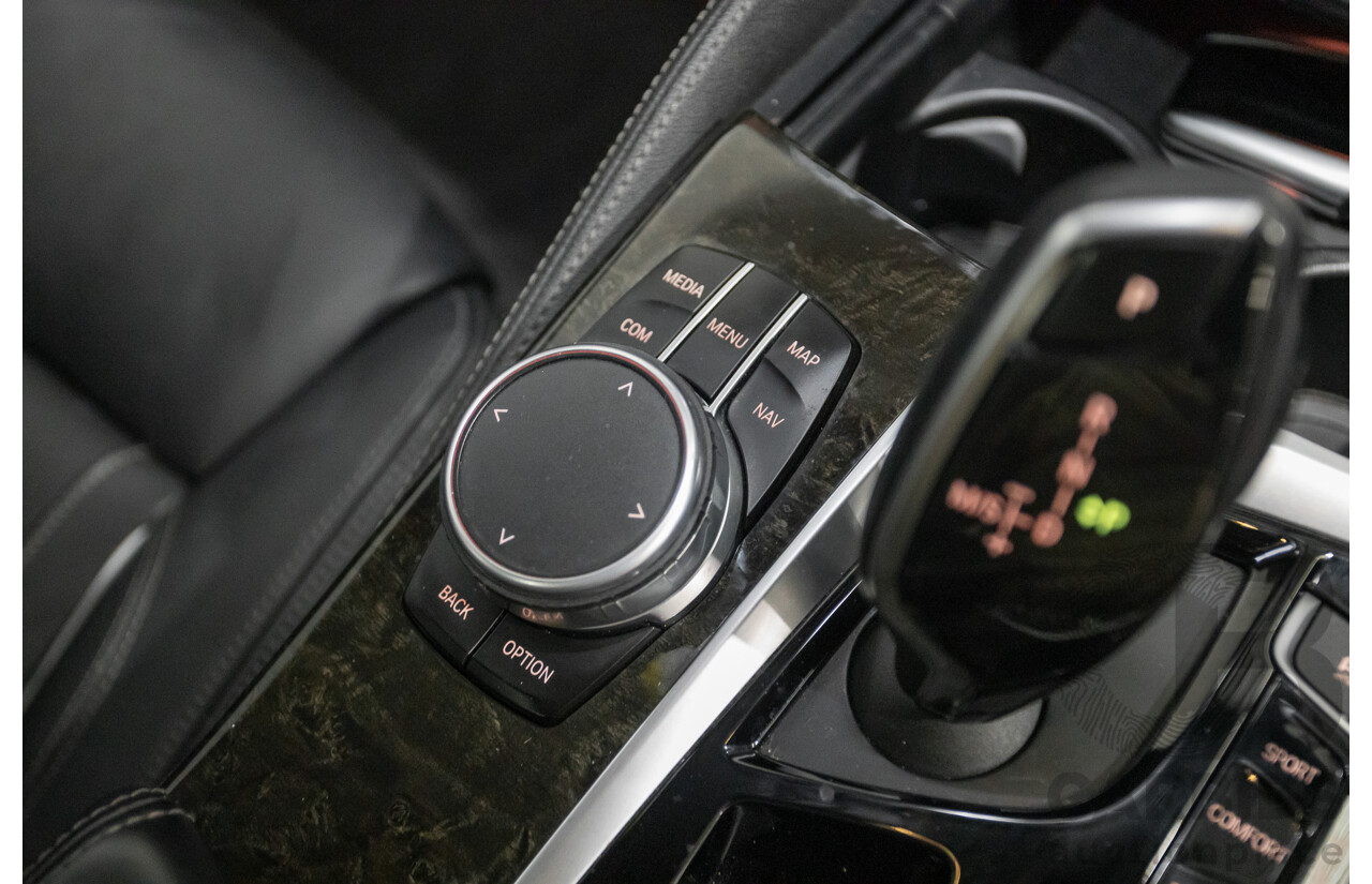 9/2017 BMW 630i M Sport Gran Coupe G32 5D Hatchback Mineral White Metallic Turbo 2.0L